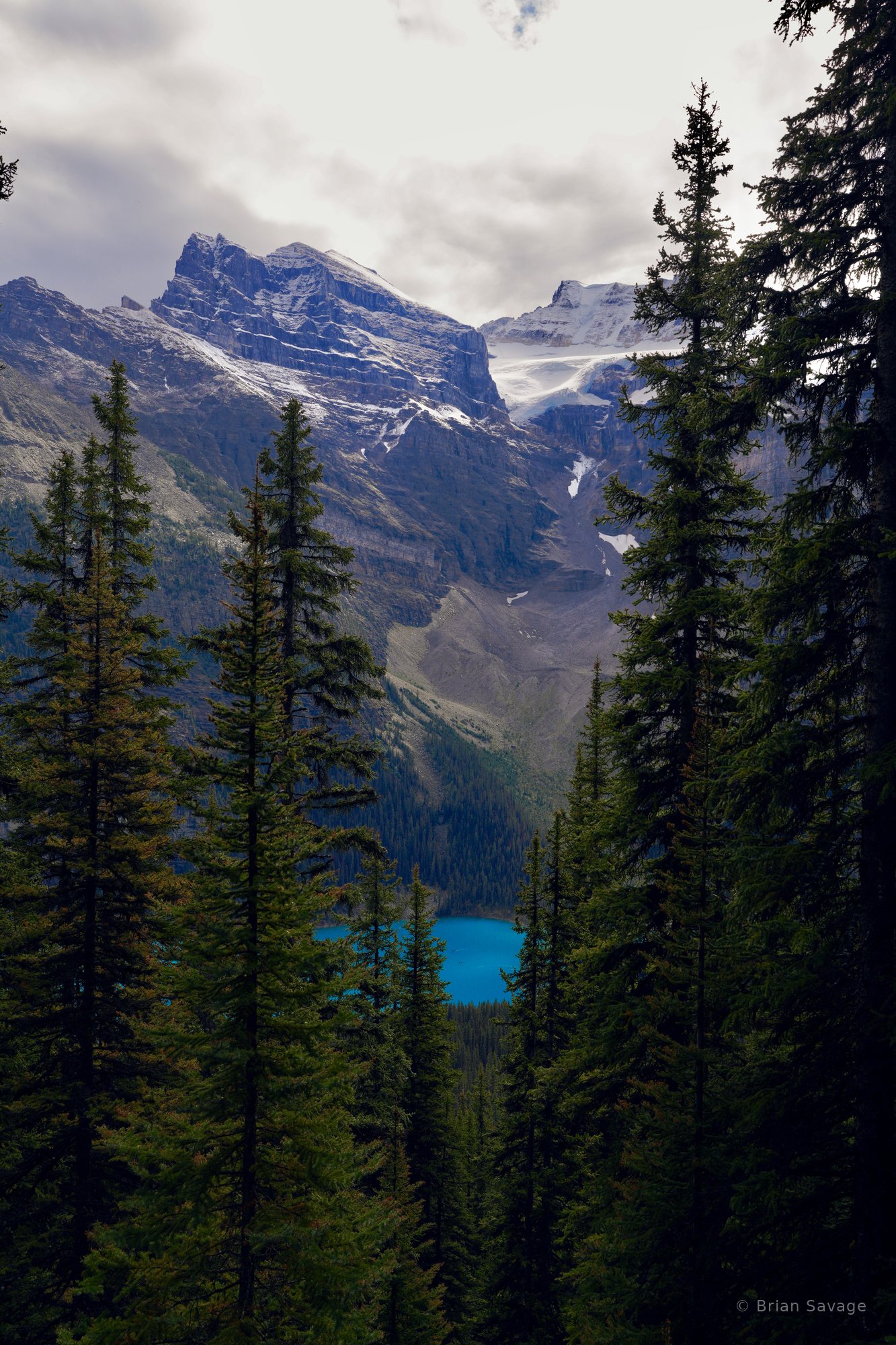 Blue Below, Moraine Lake, Alberta