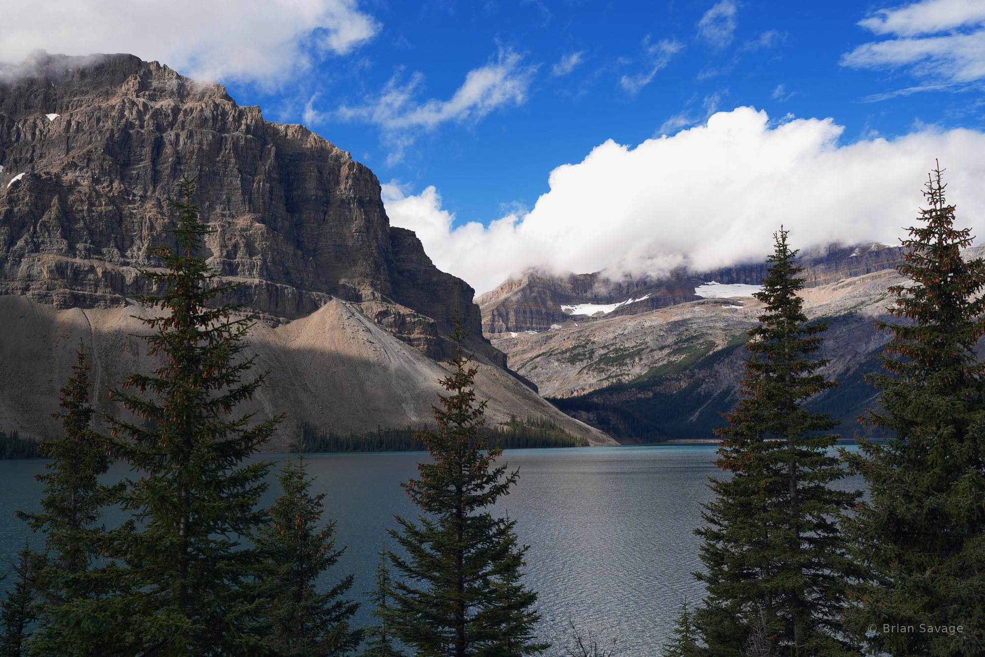 Bluebird Day, Icefields Parkway, Alberta
