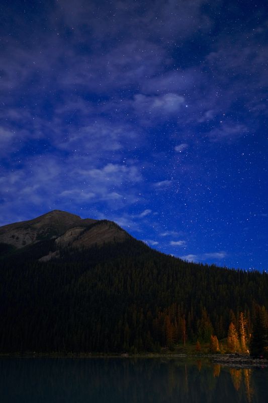 Night Over the Pass, Banff National Park